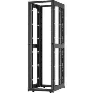 Schneider Electric NetShelter SX Rack Cabinet - For A/V Equipment - 42U Rack Height x 19" (482.60 mm) Rack Width - Floor Standing - Black - 1022.73 kg Dynamic/Rolling Weight Capacity - 1363.64 kg Static/Stationary Weight Capacity