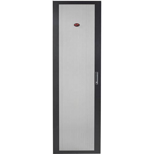 Schneider Electric APC by Schneider Electric NetShelter SV 42U 800mm Wide Perforated Flat Door Black - 42U Rack Height - External - Black