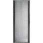 Schneider Electric APC by Schneider Electric NetShelter SX 48U 750mm Wide Perforated Curved Door Black - Black - 48U Rack Height - 85.91" (2182 mm) Height - 29.49" (749 mm) Width - 1.38" (35 mm) Depth