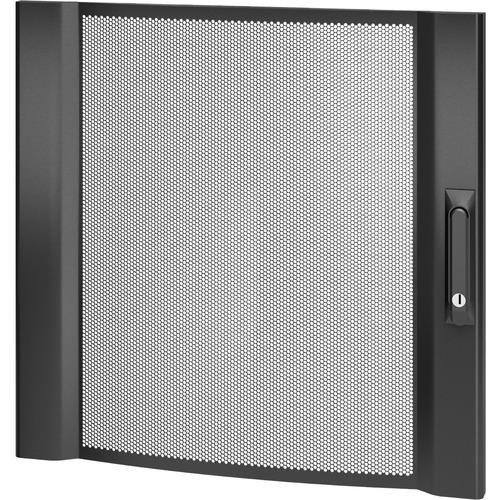 Schneider Electric NetShelter SX 12U 600mm Wide Perforated Curved Door Black - Black - 28.74" (730 mm) Height - 29.72" (755 mm) Width - 5.91" (150 mm) Depth