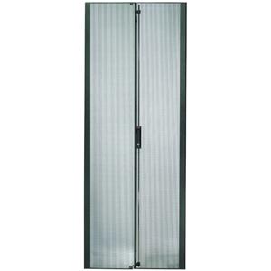 Schneider Electric APC NetShelter SX 42U Perforated Split Door - Black - 75.39" (1915 mm) Height - 23.62" (600 mm) Width - 0.98" (25 mm) Depth