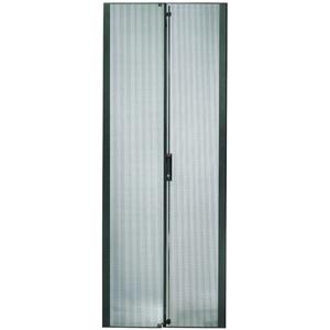 Schneider Electric APC NetShelter SX 42U Perforated Split Door - Black - 75.39" (1915 mm) Height - 23.62" (600 mm) Width - 0.98" (25 mm) Depth