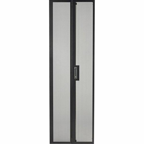 Schneider Electric APC by Schneider Electric NetShelter SV 48U 800mm Wide Perforated Split Rear Doors - 48U Rack Height - External - Black