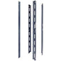 Schneider Electric APC Vertical Mounting Rail with Square Holes - Black