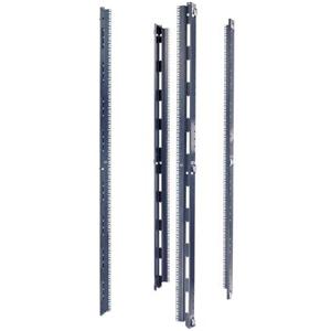 Schneider Electric APC Vertical Mounting Rail with Square Holes - Black