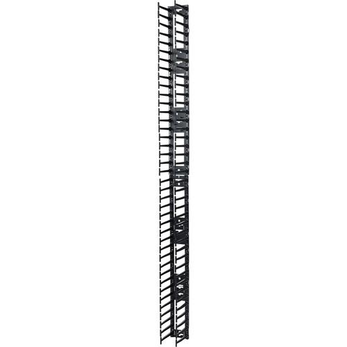 Schneider Electric APC by Schneider Electric Vertical Cable Manager for NetShelter SX 750mm Wide 42U (Qty 2) - Black - 2 Pack - 42U Rack Height