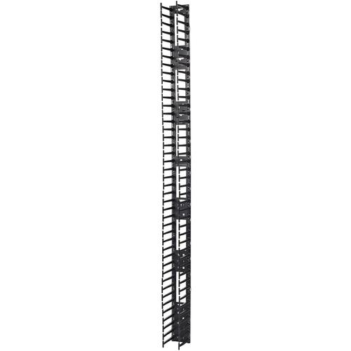 Schneider Electric APC by Schneider Electric Vertical Cable Manager for NetShelter SX 750mm Wide 45U (Qty 2) - Black - 2 Pack - 45U Rack Height