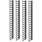 Schneider Electric APC by Schneider Electric Vertical Cable Manager for NetShelter SX Networking Enclosures (Qty 4) - Black - 4 Pack - 42U Rack Height