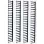 Schneider Electric APC by Schneider Electric Vertical Cable Manager for NetShelter SX 48U Networking Enclosure (Qty 4) - Black - 4 Pack - 48U Rack Height