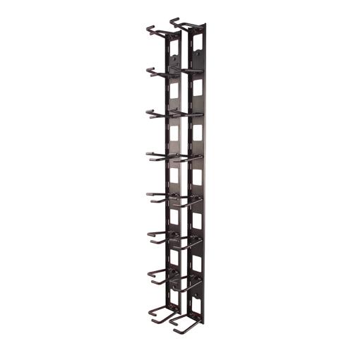 Schneider Electric APC Vertical Cable Organizer - Black