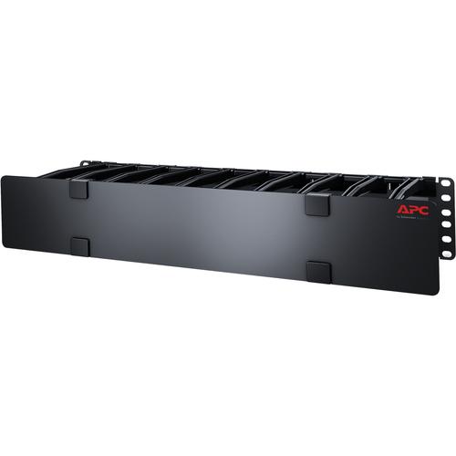 Schneider Electric APC by Schneider Electric Horizontal Cable Manager - Black - 2U Rack Height
