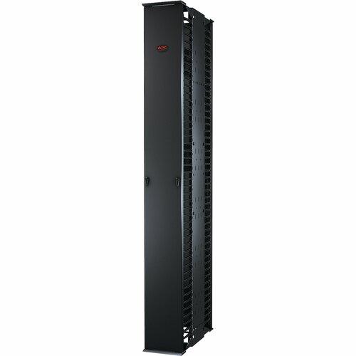 Schneider Electric APC by Schneider Electric Vertical Cable Manager - Black