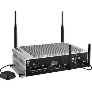 Advantech Outdoor NVR w/4 PoE Ports Intel‚ Atom E3845 SoC Fanless Box PC - Network Video Recorder - HDMI