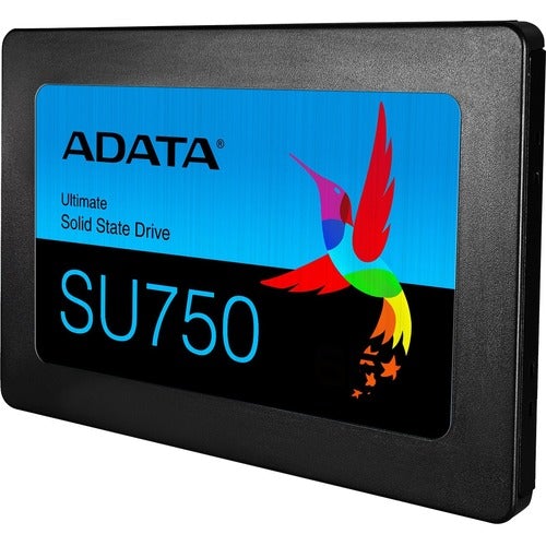 Adata Ultimate SU750 ASU750SS-1TT-C 1 TB Solid State Drive - 2.5" Internal - SATA (SATA/600) - Black - 800 TB TBW - 550 MB/s Maximum Read Transfer Rate - 3 Year Warranty