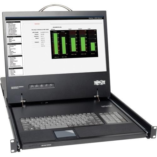 Tripp Lite NetDirector B021-000-19 Rackmount Console - 1 Computer(s) - 19" Active Matrix TFT LCD - 1U Height