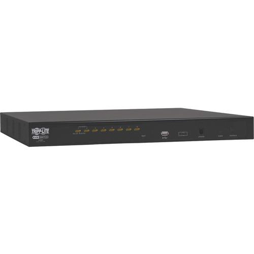 Tripp Lite NetDirector 8-Port 1U Rack-Mount KVM Switch - 8 Computer(s) - 1 Local User(s) - 2048 x 1536USB - Rack-mountable - 1U