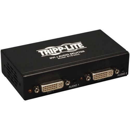 Tripp Lite B116-002A TAA/GSA Compliant DVI Splitter - 1920 x 1200 - WUXGA - 1 x 22 x DVI Out - TAA Compliant