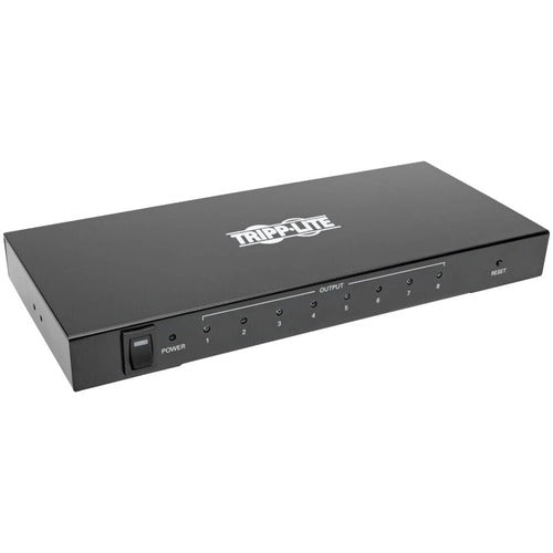 Tripp Lite UHD 4Kx2K HDMI 8-port Splitter - 3840 Ã— 2160 - 39.37 ft (12000 mm) Maximum Operating Distance - 1 x HDMI In - 8 x HDMI Out