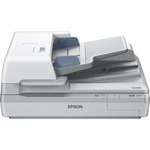 Epson WorkForce DS-60000 Flatbed Scanner - 600 dpi Optical - 16-bit Color - 40 ppm (Mono) - 40 ppm (Color) - USB