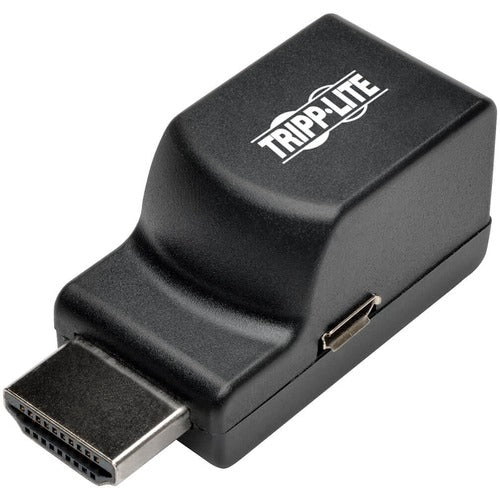 Tripp Lite B126-1P0-MINI HDMI over Cat5/Cat6 Passive Low-Profile Remote Receiver - 1 Output Device - 100 ft (30480 mm) Range - 1 x Network (RJ-45) - 1 x USB - 1 x HDMI Out - Full HD - 1920 x 1080 - Twisted Pair - Category 6 - TAA Compliant