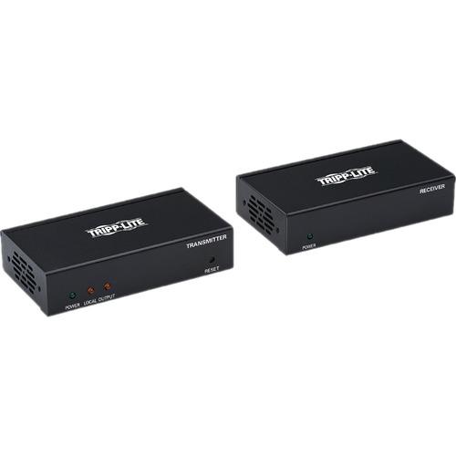 Tripp Lite B127-1A1-HH Audio Extender Transmitter/Receiver - 1 Input Device - 1 Output Device - 125 ft (38100 mm) Range - 2 x Network (RJ-45) - 1 x HDMI In - 1 x HDMI Out - 4K - 3840 x 2160 - Twisted Pair - Category 6 - Rack-mountable - TAA Compliant