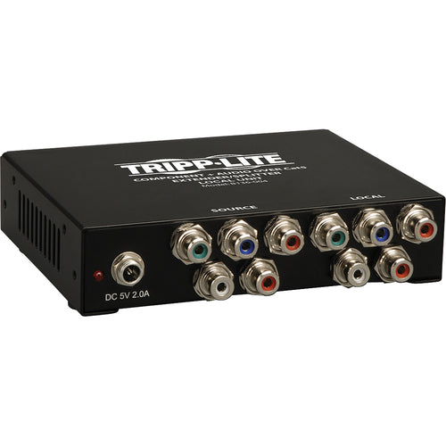 Tripp Lite B136-004 Video Extender - 1 Input Device - 5 Output Device - 700 ft (213360 mm) Range - 4 x Network (RJ-45) - Twisted Pair - Category 6 - Rack-mountable