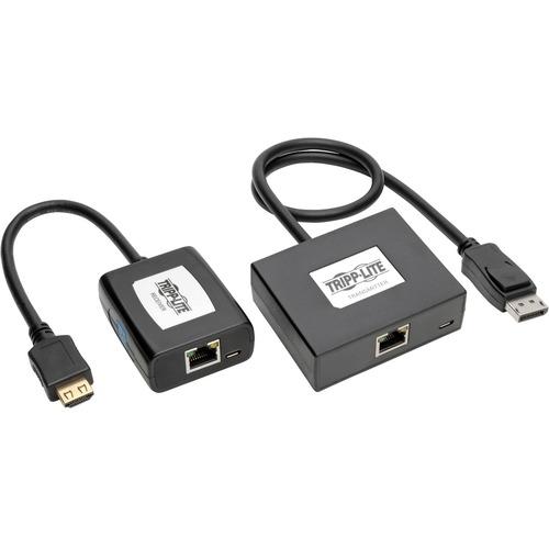 Tripp Lite B150-1A1-HDMI Video Console/Extender - 1 Input Device - 1 Output Device - 150 ft (45720 mm) Range - 2 x Network (RJ-45) - 2 x USB - 1 x HDMI Out - DisplayPort - Full HD - 1920 x 1080 - Twisted Pair - Category 6a - TAA Compliant