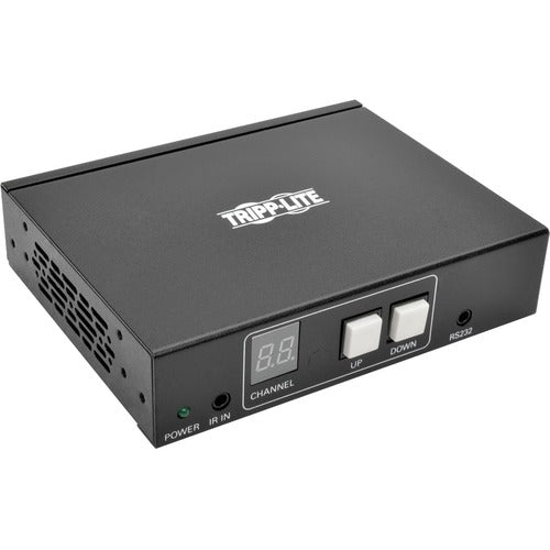Tripp Lite B160-100-VSI Video Extender Receiver - 1 Output Device - 328.08 ft (100000 mm) Range - 1 x Network (RJ-45) - 1 x VGA Out - 1920 x 1440 - Twisted Pair - Category 6 - Rack-mountable, Wall Mountable, Pole-mountable - TAA Compliant