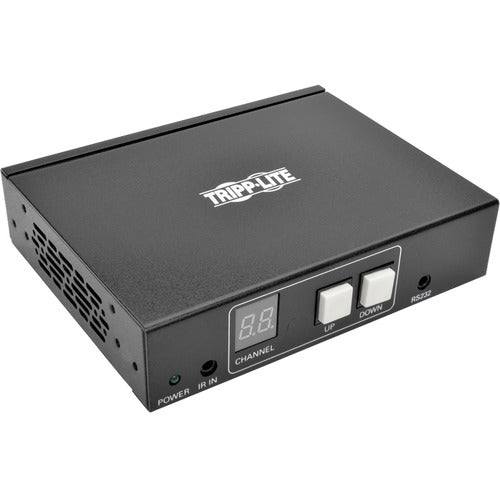 Tripp Lite B160-200-HSI Video Extender Receiver - 2 Output Device - 328.08 ft (100000 mm) Range - 1 x Network (RJ-45) - 2 x HDMI Out - 1920 x 1440 - Twisted Pair - Category 6 - Rack-mountable, Wall Mountable, Pole-mountable - TAA Compliant