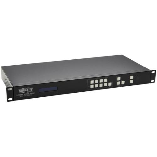Tripp Lite B302-4HX4H-4K 4x4 HDMI Matrix Switch/Splitter - 4096 x 2160 - 4K - Twisted Pair - 4 x 4 - 4 x HDMI Out