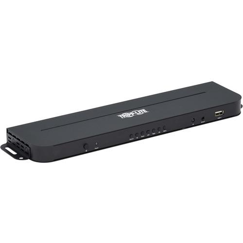 Tripp Lite B310-701-4K 7-Port MultiFormat Presentation Switch - 4096 x 2160 - 4K - 5 x 1 - 1 x HDMI Out - 1 x DisplayPort In