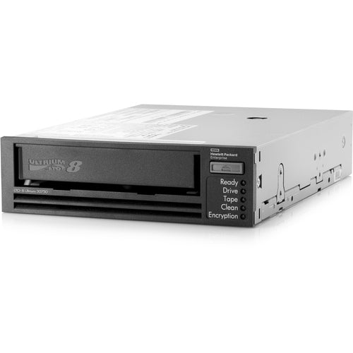 HPE StoreEver LTO-8 Ultrium 30750 Internal Tape Drive - LTO-8 - 12 TB (Native)/30 TB (Compressed) - 6Gb/s SAS - 5.25" (133.35 mm) Width - Internal - Linear Serpentine - Encryption