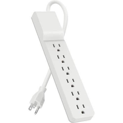 Belkin Home/Office BE106000-10 6-Outlets Surge Suppressor - 6 - 1.88 kVA - 700 J - 120 V AC Input - 120 V AC Output