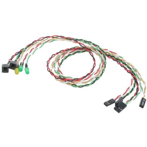 StarTech.com Replacement Power Reset LED Wire Kit for ATX Case Front Bezel - 130
