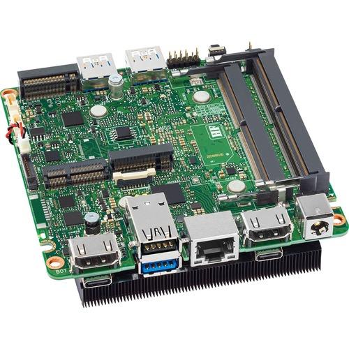 Intel NUC 11 Pro NUC11TNBi7 Desktop Motherboard - Intel Chipset - Socket BGA-1449 - Ultra Compact - Intel Core i7 i7-1165G7 - 64 GB DDR4 SDRAM Maximum RAM - DDR4-3200/PC4-25600 - SoDIMM - 2 x Memory Slots - HDMI - 1 x SATA Interfaces