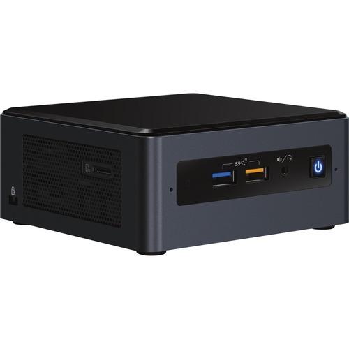 Intel NUC 8 Enthusiast NUC8i7BEHGA Desktop Computer - Intel Core i7 8th Gen i7-8559U - 8 GB RAM DDR4 SDRAM - 32 GB Optane Memory - 2 TB HDD - Mini PC - Windows 10 Home 64-bit - Intel