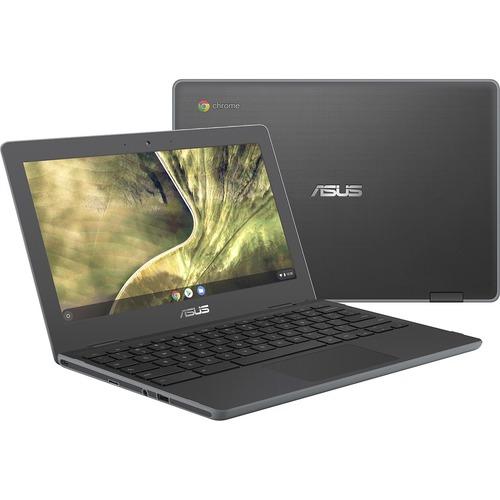 Asus Chromebook C204 C204MA-Q1R-CB 11.6" Chromebook - HD - 1366 x 768 - Intel Celeron N4020 Dual-core (2 Core) 1.10 GHz - 4 GB RAM - 32 GB Flash Memory - Dark Gray - Chrome OS - Intel UHD Graphics 600 - IEEE 802.11ac Wireless LAN Standard