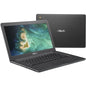 Asus Chromebook C403 C403NA-C1-CA 14" Rugged Notebook - HD - 1366 x 768 - Intel Celeron N3350 Dual-core (2 Core) 1.10 GHz - 4 GB RAM - 32 GB Flash Memory - Dark Gray - Chrome OS - Intel HD Graphics 500 - IEEE 802.11ac Wireless LAN Standard