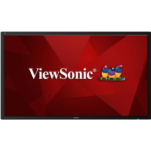 Viewsonic CDE8600 Digital Signage Display - 85.6" LCD 1.40 GHz - 2 GB - 3840 x 2160 - Direct LED - 400 cd/m‚² - 2160p - HDMI - USB - Serial - Wireless LAN - Ethernet - Android - Black