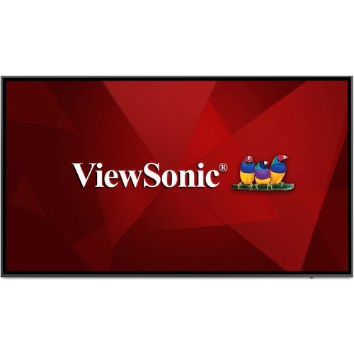 Viewsonic CDE8620-W - 86" Display, 3840 x 2160 Resolution, 450 cd/m2 Brightness, 24/7 - 86" LCD Cortex A73 1.40 GHz - 3 GB - 16 GB SSD - 3840 x 2160 - Direct LED - 450 cd/m‚² - 2160p - HDMI - USB - Serial - Wireless LAN - Ethernet