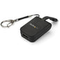 StarTech.com Compact USB C to HDMI Adapter - 4K 30Hz USB Type-C to HDMI Video Display Converter w/ Keychain Ring- Thunderbolt 3 Compatible - USB-C (DP 1.2 Alt Mode/HBR2) to HDMI 1.4 video |4K 30Hz/7.1 Audio/HDCP 2.2/1.4 | 1080p/TB3 Compatible - USB Type-