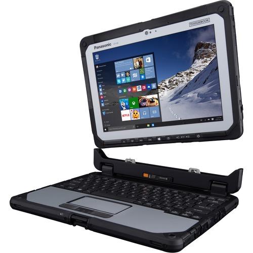 Panasonic Toughbook CF-20 CF-20C0031VM 10.1" 2 in 1 Notebook - 1920 x 1200 - Intel Core M (6th Gen) m5-6Y57 Dual-core (2 Core) 1.10 GHz - 8 GB RAM - 128 GB SSD - Windows 10 Pro - Intel HD Graphics 515 - In-plane Switching (IPS) Technology - IEEE 802.11a/