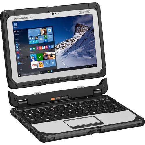 Panasonic Toughbook CF-20 CF-20G0205VM 10.1" Touchscreen 2 in 1 Notebook - 1920 x 1200 - Intel Core i5 (7th Gen) i5-7Y57 Dual-core (2 Core) 1.20 GHz - 8 GB RAM - 256 GB SSD - Windows 10 Pro - Intel HD Graphics 615 - In-plane Switching (IPS) Technology -