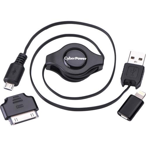 Cyber Power CyberPower iDevice USB cable kit for Apple devices