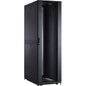 Cyber Power CyberPower EIA-310 Standard 19" Rack - For Server, LAN Switch, Patch Panel - 42U Rack Height x 19" (482.60 mm) Rack Width x 35.60" (904.24 mm) Rack Depth - Black Powder Coat - Metal - 1020.58 kg Dynamic/Rolling Weight Capacity - 1360.78 kg St