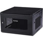 Cyber Power CyberPower EIA-310 Standard 19" Rack - For LAN Switch, Patch Panel - 6U Rack Height x 19" (482.60 mm) Rack Width x 22.30" (566.42 mm) Rack Depth - Wall Mountable - Black Powder Coat - Metal - 60.01 kg Static/Stationary Weight Capacity