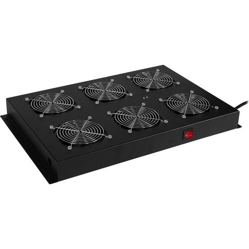 Cyber Power CyberPower Carbon CRA11001 Fan Tray - 6 Fan - 16.4 mÂ³/minBlack