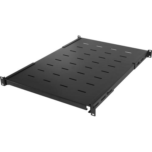 Cyber Power CyberPower Carbon CRA50005 Rack Shelf - For Monitor, Server - 1U Rack Height x 19" (482.60 mm) Rack Width x 32.70" (830.58 mm) Rack Depth - Rack-mountable - Black - Cold-rolled Steel (CRS) - 79.38 kg Static/Stationary Weight Capacity