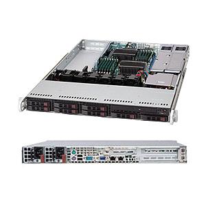 Super Micro Supermicro SuperChassis SC113TQ-R700UB Chassis - Rack-mountable - Black - 1U - 9 x Bay - 2 x 700 W - EATX Motherboard Supported - 1 x External 5.25" Bay - 8 x External 2.5" Bay - 3x Slot(s)