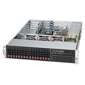 Super Micro Supermicro SC213A-R900UB Chassis - Rack-mountable - Black - 2U - 17 x Bay - 3 x Fan(s) Installed - 2 x 900 W - EATX Motherboard Supported - 1 x External 5.25" Bay - 16 x External 2.5" Bay - 7x Slot(s) - 2 x USB(s)